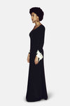 EIKO BLACK/WHITE GOWN