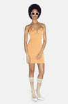 YOKO ORANGE MINI DRESS