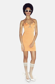  YOKO ORANGE MINI DRESS