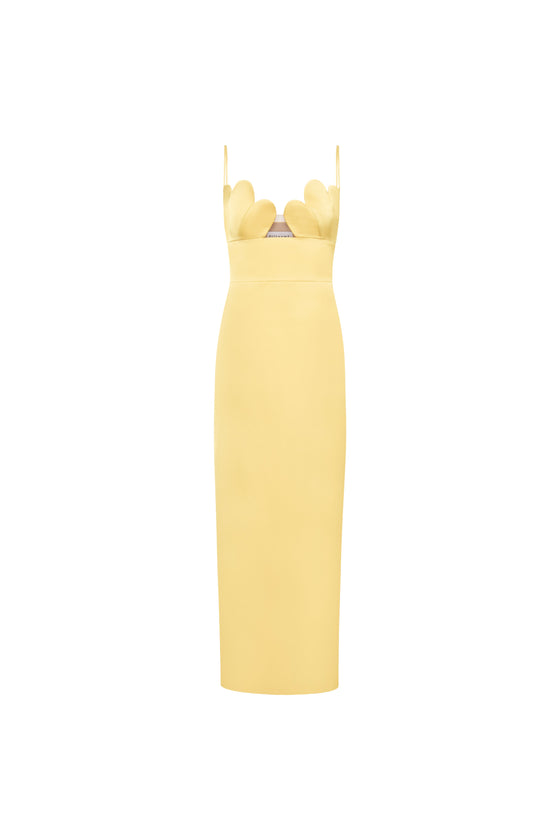 FABIOLA GREEN MAXI DRESS