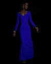 CHERRY NAVY GOWN