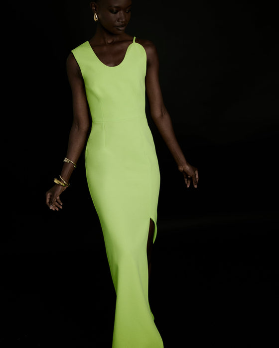 AMBER GREEN GOWN