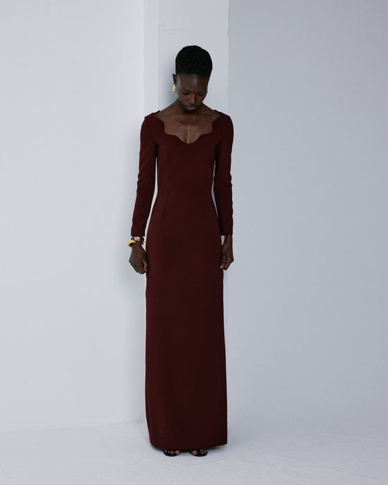 CHERRY BLACK GOWN