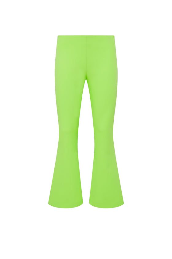 CHLOE/GENESIS GREEN BLOUSE-TROUSERS