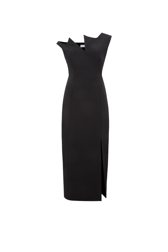 JOSETTE BLACK MAXI DRESS