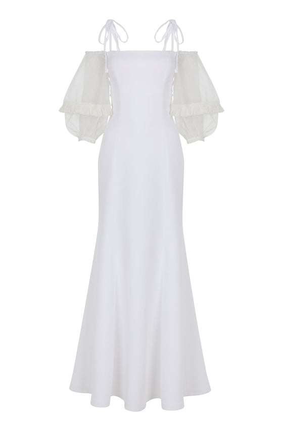 Oliver White Gown