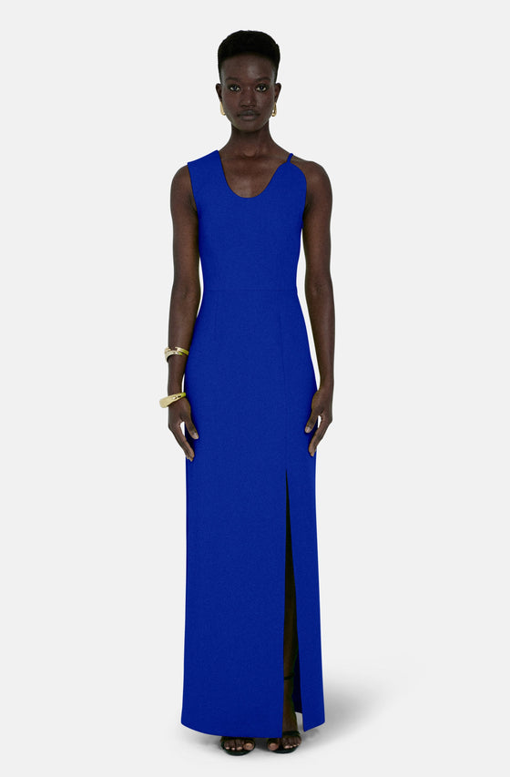 AMBER NAVY GOWN