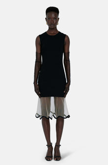  APPLE BLACK MIDI DRESS