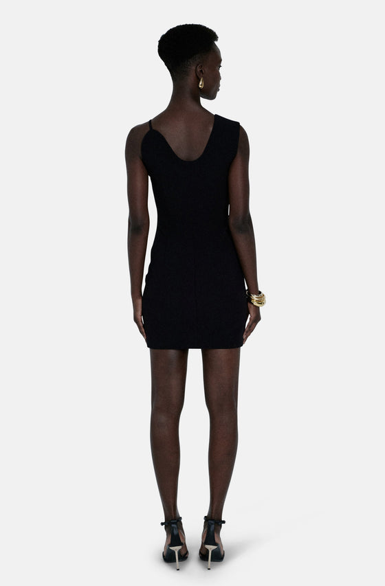 BLAZE BLACK MINI DRESS