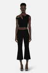 CHLOE/GENESIS BLACK BLOUSE-TROUSERS