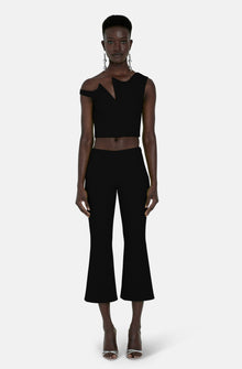  CHLOE/GENESIS BLACK BLOUSE-TROUSERS