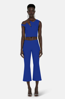  CHLOE/GENESIS NAVY BLOUSE-TROUSERS