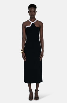  VIVA BLACK MAXI DRESS